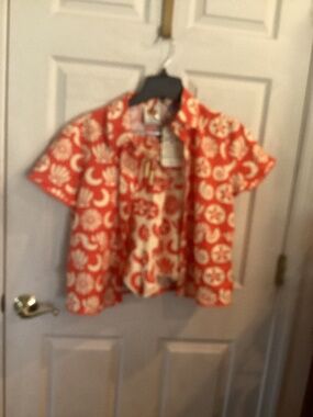 NWT FARM RIO Shirt and short set size small